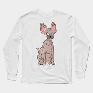 Sphynx Cat Long Sleeve T-Shirt